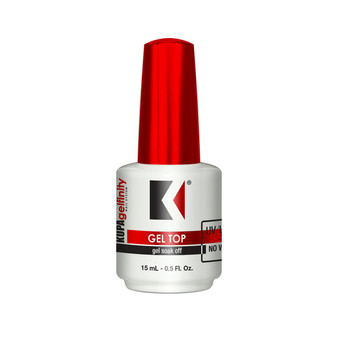 Kupa GelFinity Top Coat Gloss No Wipe 0.5oz