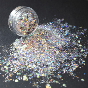 Aurora Glitter Mixed - CX01