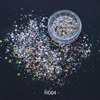 Mixed Glitter Powder Mixed - HD04