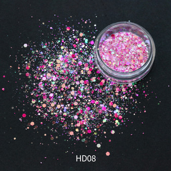Mixed Glitter Powder Mixed - HD08