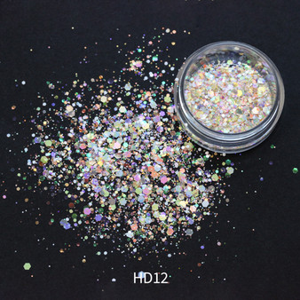 Mixed Glitter Powder Mixed - HD12