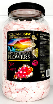Lapalm Volcano Spa  Dry Bath Soap Flowers 1G - Hot Lava Lapalm Volcano Spa  Dry Bath Soap Flowers 1G - Hot Lava