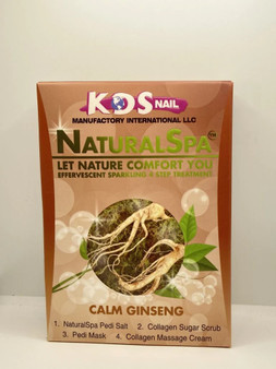 KDS Deluxe Pedicure 4 Steps - Calm Gingseng