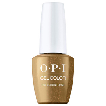 OPI Gel Color Five Golden Flings HPQ02