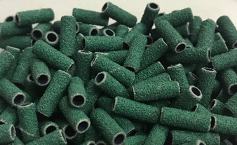 3mm Mini Sanding Band Green 200 pcs - Extra Coarse Grit