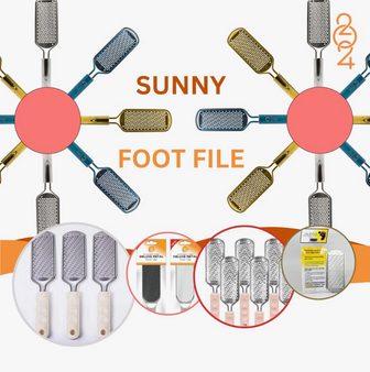 Sunny Stainless Steel Ultra Foot File 