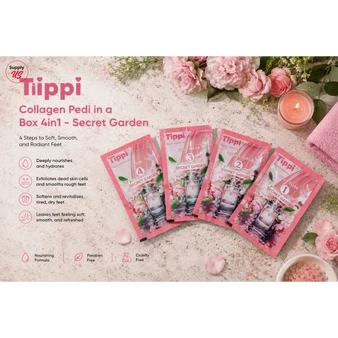 Tippi Collagen Pedi in a Box 4in1 - Secret Garden