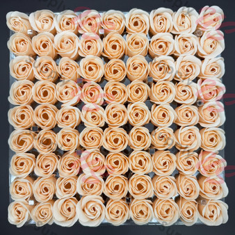Rose Dissolving Spa Soap 81pcs - Champagne - Buy 2 Free 1