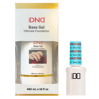 DND GEL BASE 16OZ + FREE 12 0.5OZ BOTTLES 