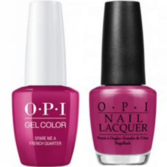 OPI Matching Set Spare Me a French Quarter? N55