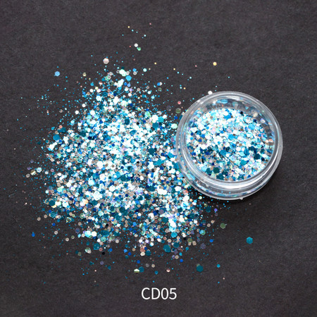 Mixed Glitter Powder Mixed - CD05