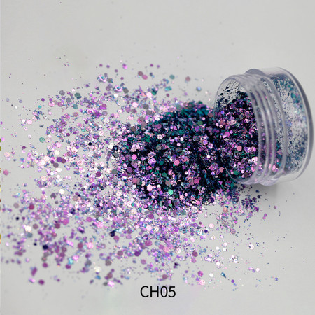 Mixed Glitter Powder Mixed - CH05