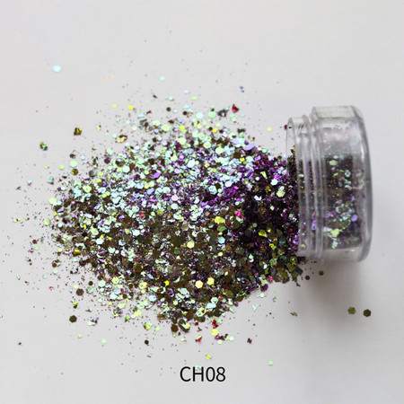 Mixed Glitter Powder Mixed - CH08