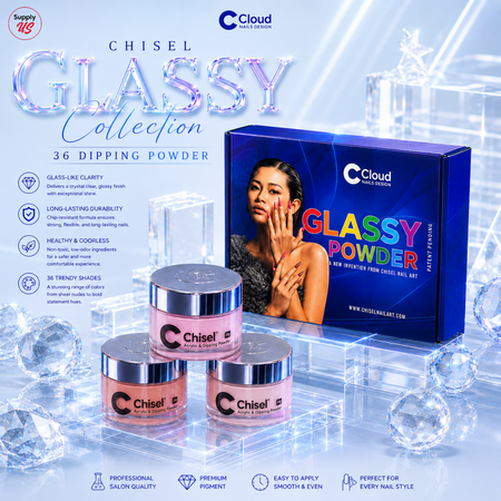Chisel Glassy Collection 36 Dipping Powder