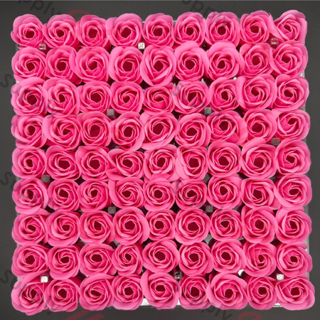 Rose Dissolving Spa Soap 81pcs - Rose Pink - Buy 2 Free 1