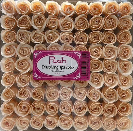 POSH Dissolving Spa Soap 81pcs - Champagne - Buy 3 Free 1