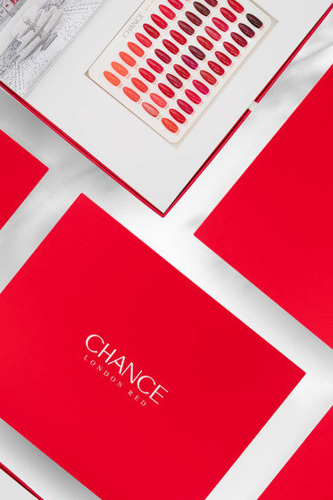 Cre8tion Chance Red London Collection 48 colors w/ 1 Color Book
