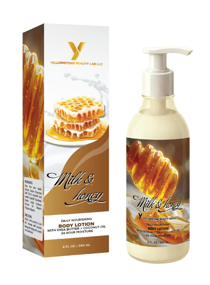 Phoenix Hand Lotion 8oz + Free Gift Box - Milk & Honey