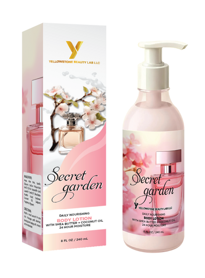Phoenix Hand Lotion 8oz + Free Gift Box - Secret Garden