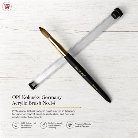 OPI Kolinsky Germany Acrylic Brush No.14