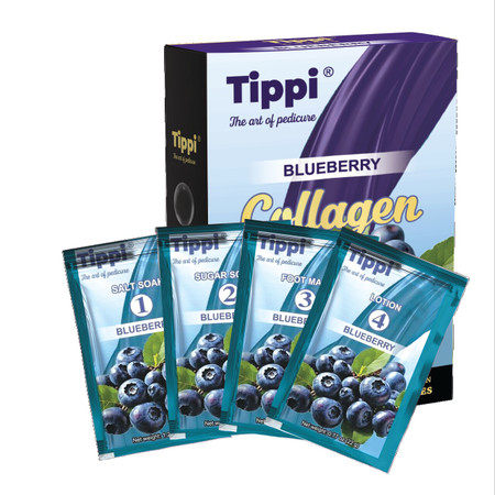 Tippi Collagen Pedi in a Box 4in1 - Blueberry