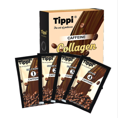 Tippi Collagen Pedi in a Box 4in1 - Caffein