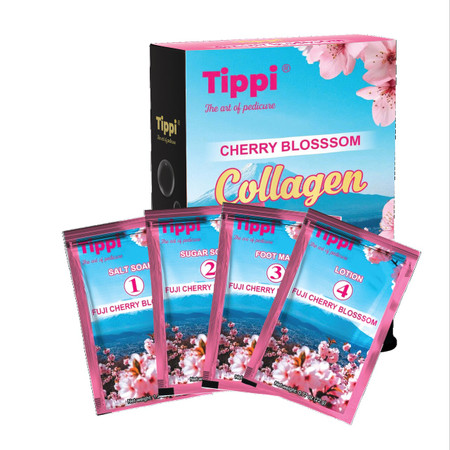 Tippi Collagen Pedi in a Box 4in1 - Cherry Blossom