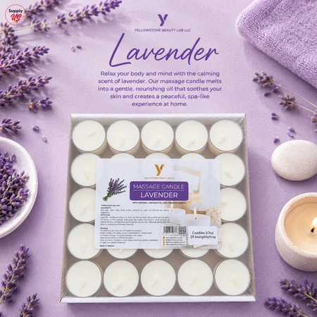 Yellowstone Massage Candle - Lavender