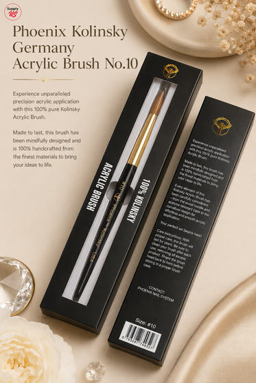 Phoenix Kolinsky Germany Acrylic Brush No.10