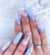 46# - Nail Sequin Snow (set of 6)