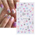 5D Embossed Nail Stickers - 5D-151 to 5D-160