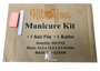Disposable Manicure Kit ( Slim Buffer  + Mini File )