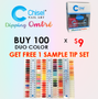 CHISEL MATCHING DUO - COMPLETE SET - 100 COLORS (#001 - #100)