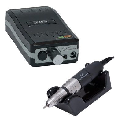 URAWA - PROFESSIONAL PORTABLE NAIL DRILL G3 SERIES - BLACK - US
