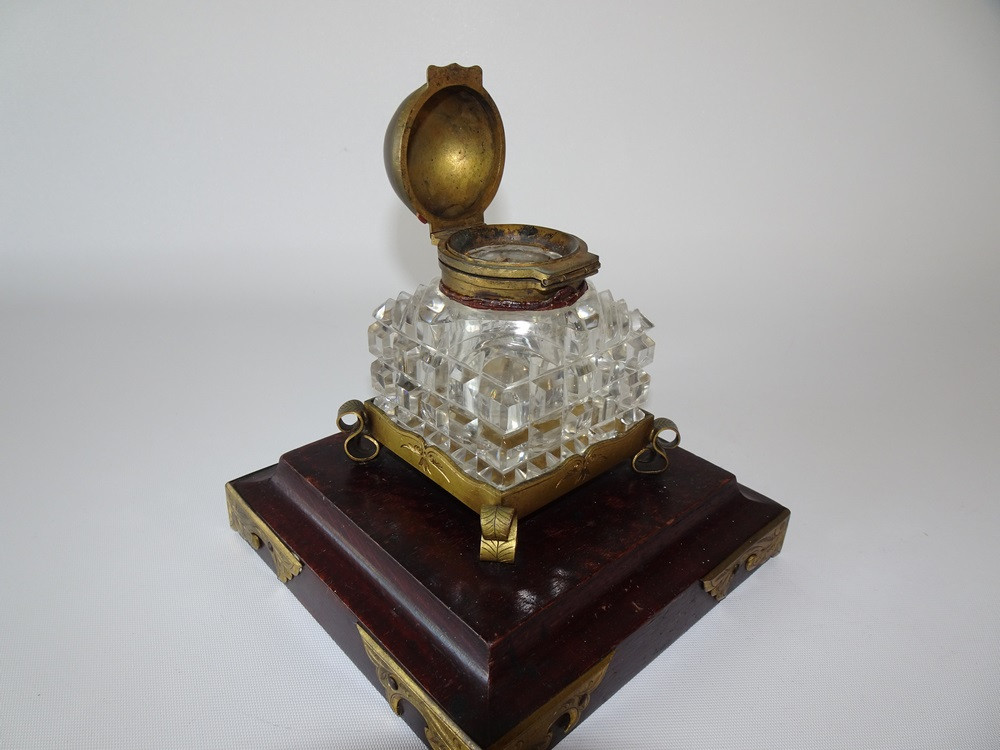 Rare Mid 19th Century Partners Inkwell