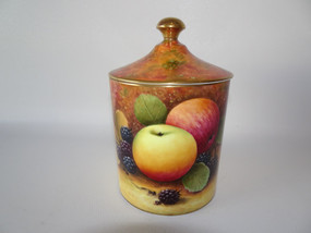 Vintage Coalport Fruit Tea Caddy Malcolm Harnett