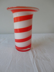 Marple Antiques Candy Striped Milk Glass