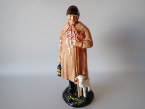 Royal Doulton The Shepherd HN1975 figurine with lamb circa 1945