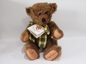 Limited Edition Canterbury Bears "Moriarity" mohair teddy bear numbered 13/300 with original box and tags.