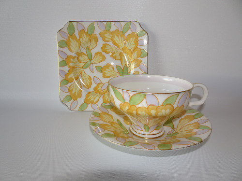 Royal Doulton Art Deco Trio #4152