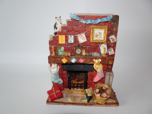 Delightful Peter Fagan Colour Box teddy bears, 'Santa's Little Helpers'.