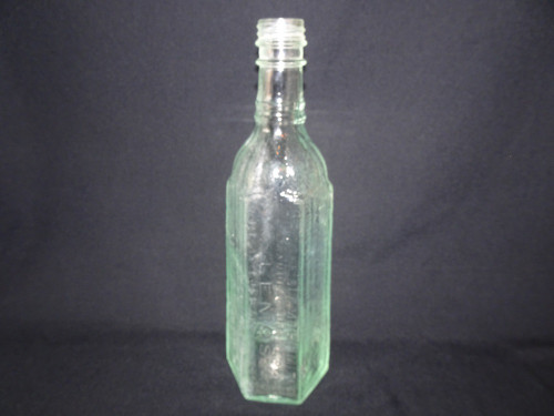 Brooks Lemos Limited cordial acqua heavy bubble old bottle patent, design 7 country version circa 1930s.