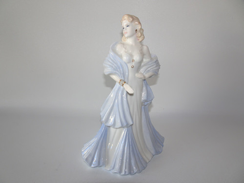 Coalport Catherine figurine from the Collingwood Collection limited edition signed by Lord Wedgwood