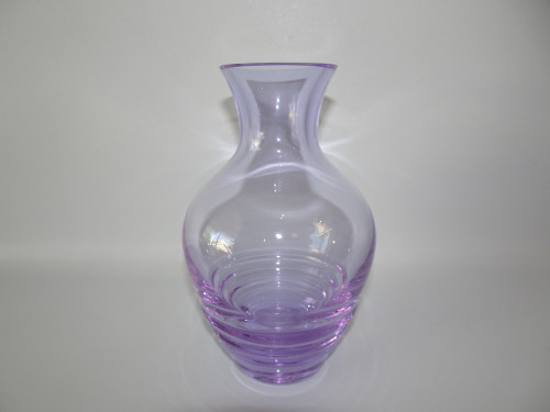 Vintage Caithness  ScotlandPurple Glass Vase