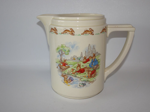 Royal Doulton Bunnykins Casino Jug  Barbara Vernon