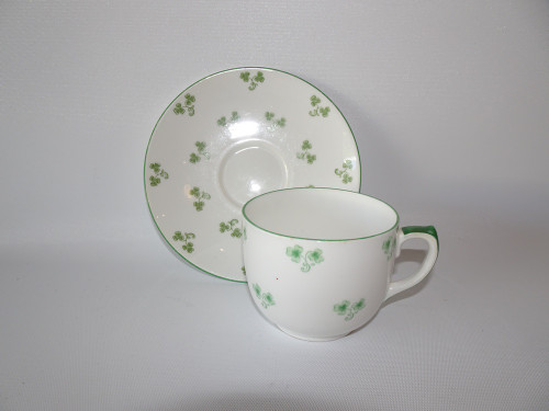 Shelley Shamrocks Teacup and Saucer