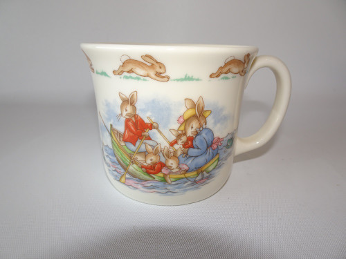 Royal Doulton Bunnykins Mug Fishing with the Family