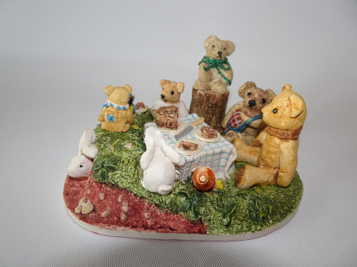 Peter Fagan Colour Box Teddy Bears Limited Edition - Picnic