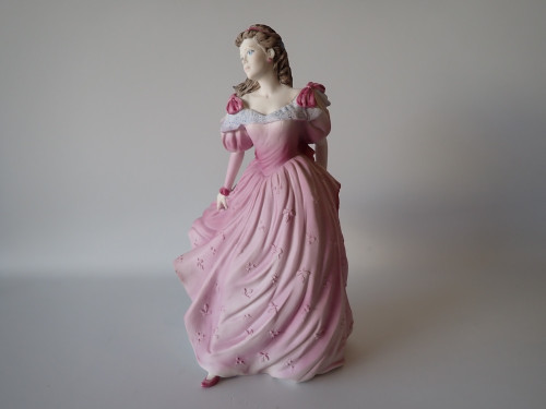 Coalport Summer Breeze porcelain figure Jack Glynn 1996 Age of Elegance 21cm