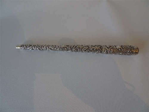 Late 19th century Colonial Indian figural parasol handle circa 1890s